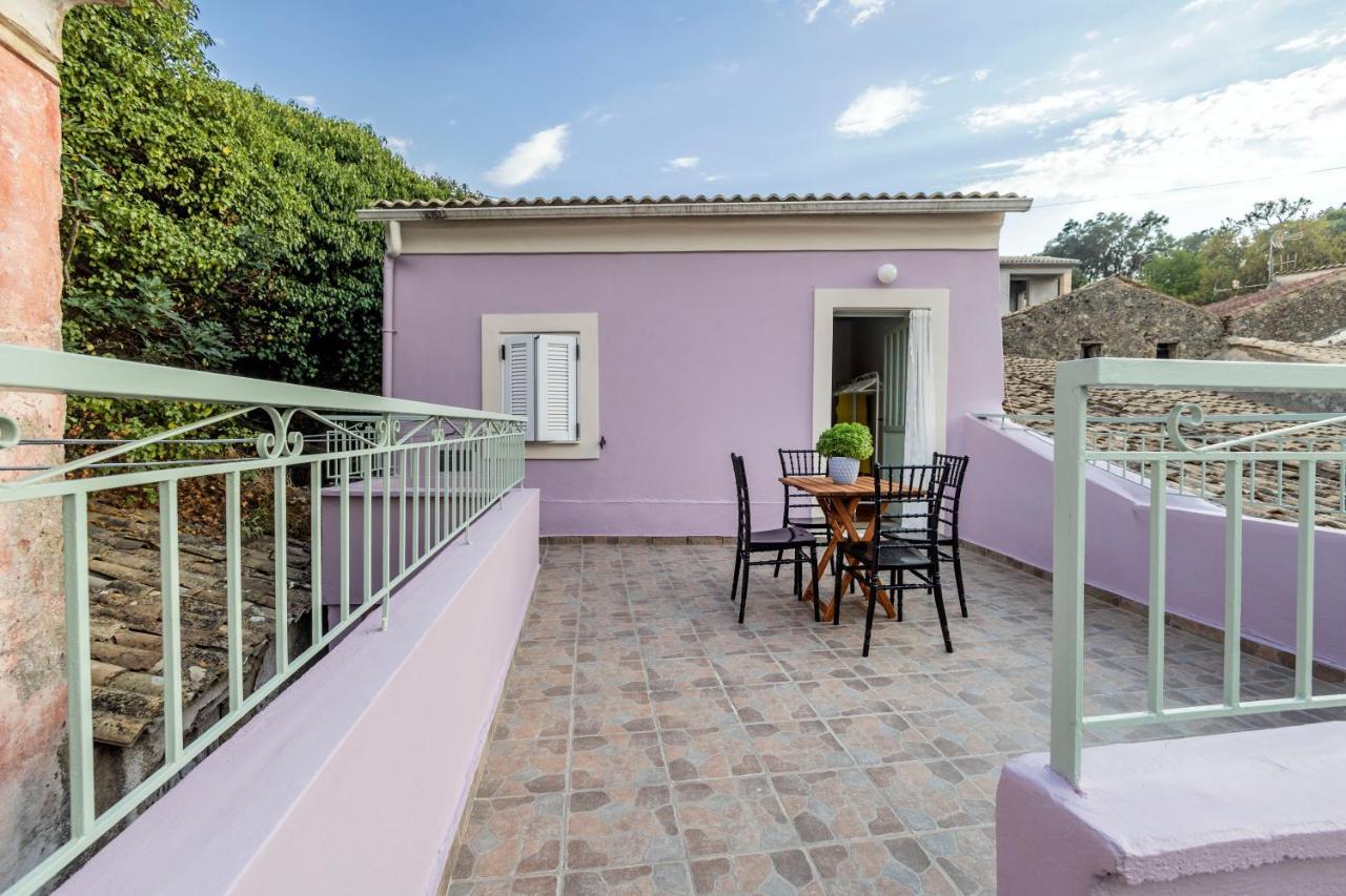 Vila Siora Nina Charming Stone House Near Agios Gordios Sinarádes Exteriér fotografie
